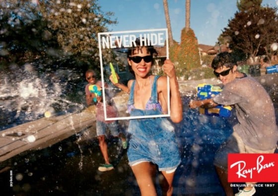 Ray Ban - Never Hide - Campagna video multisoggetto firmata Cutwater