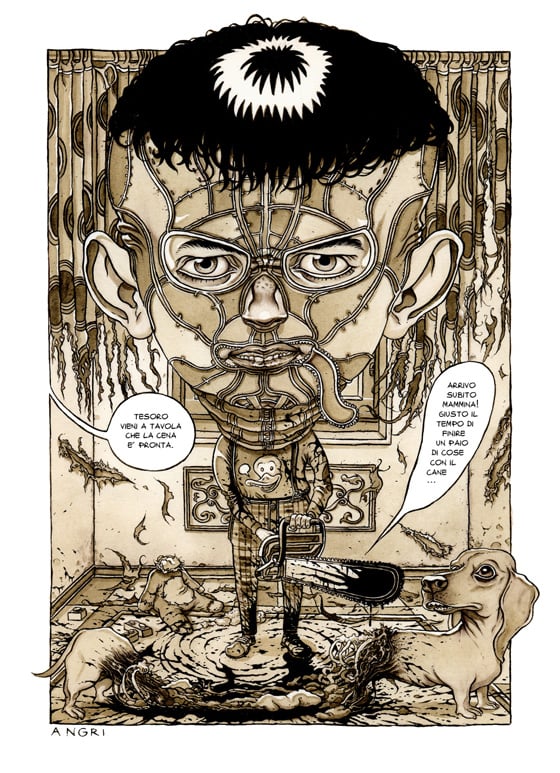 Tiziano Angri - illustrazioni e fumetti da La piccola unità di produzione