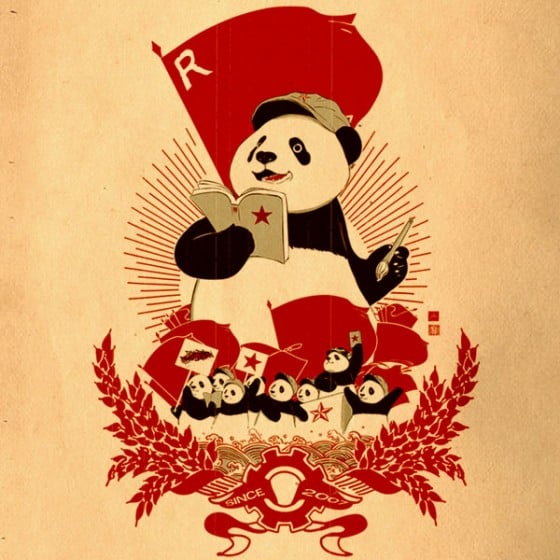 Panda Revolution - illustrazioni realizzate da Xiaobaosg