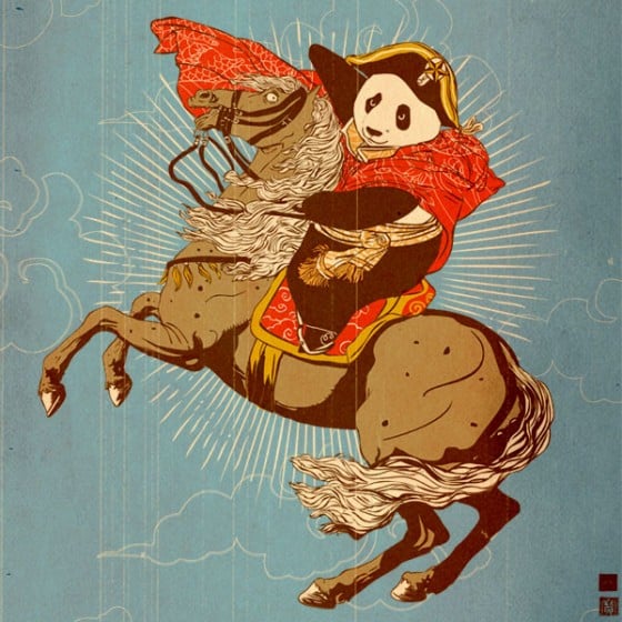Panda Revolution - illustrazioni realizzate da Xiaobaosg