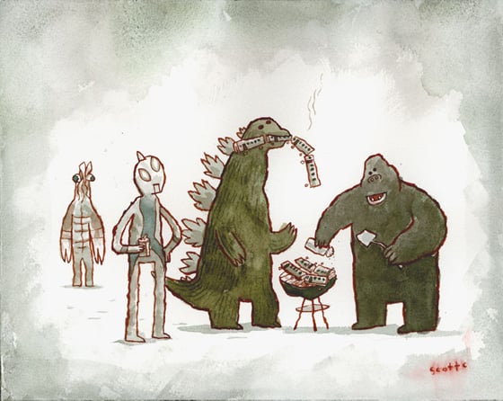 Scott Campbell - illustratore e production designer americano Scott Campbell - illustratore e production designer americano