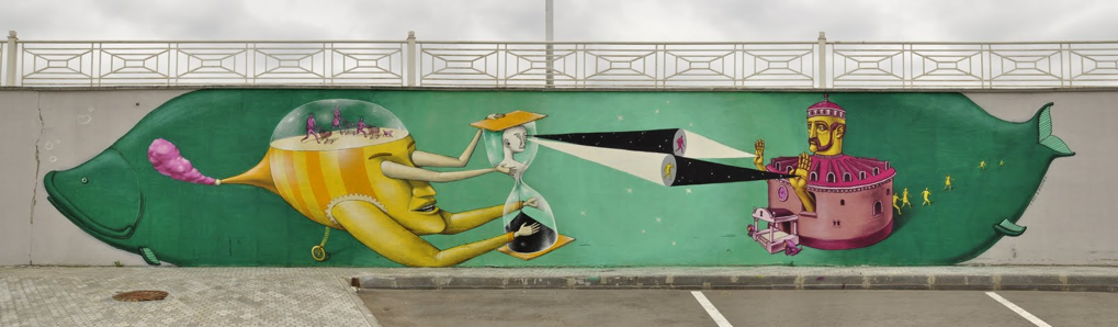 Interesni Kazki - Street Art: Duo di writer ucraini