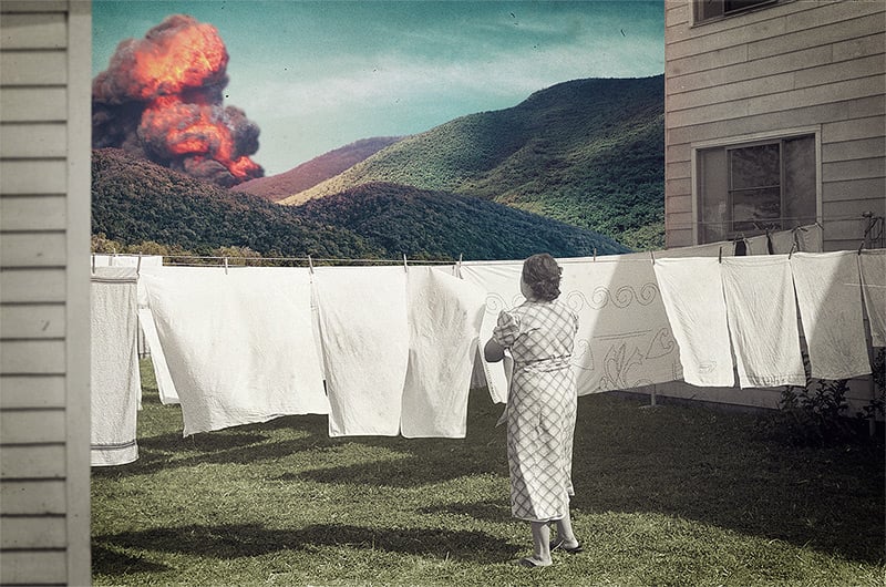 I collage surreali di Mira Ruido aka Joseba Elorza