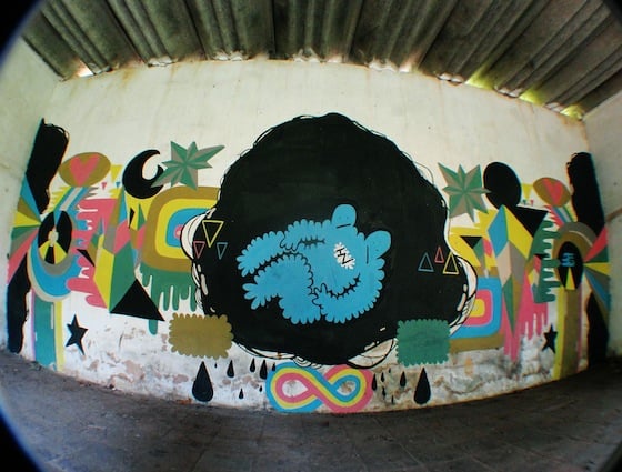 Zéh Palito - Street Artist brasiliano