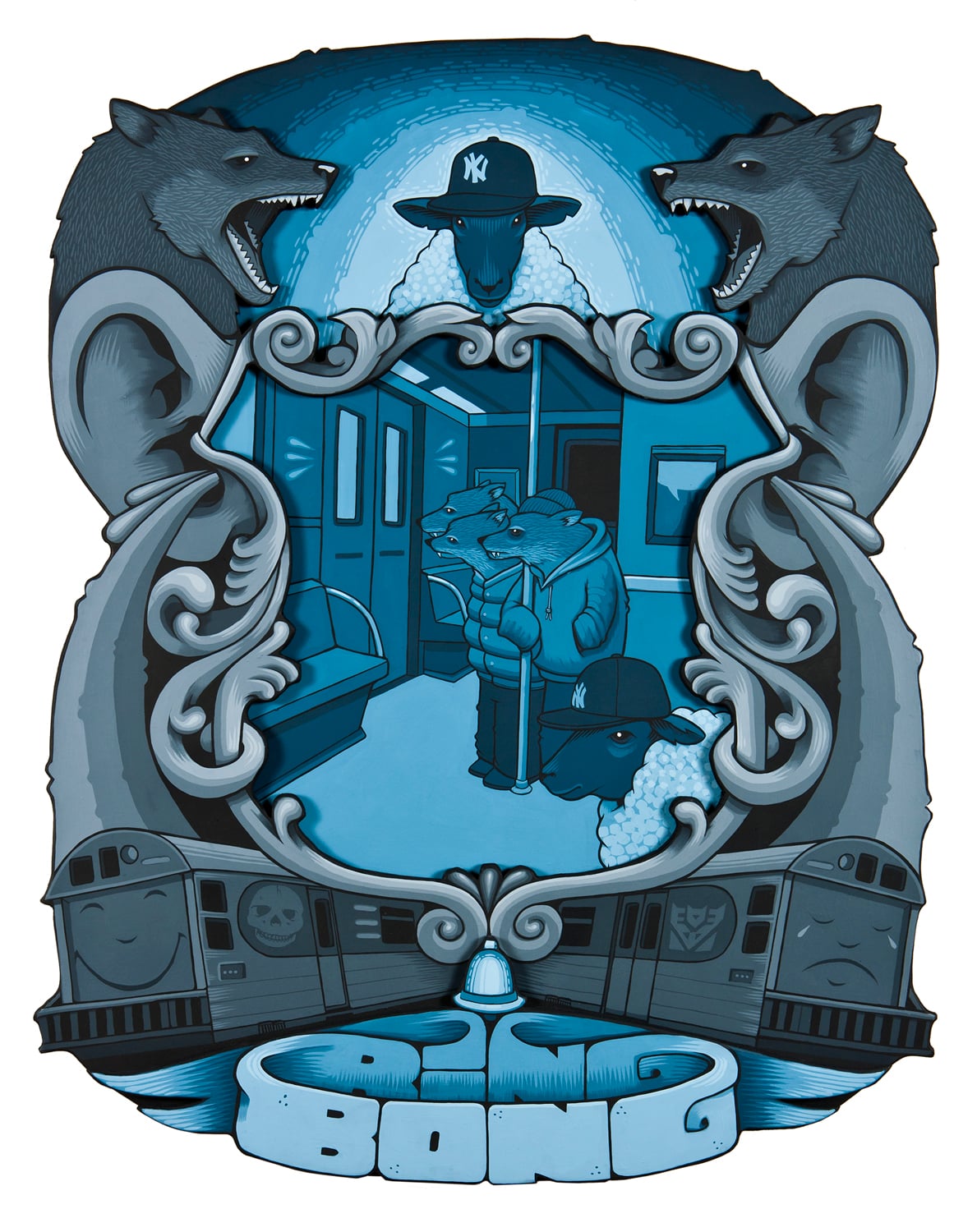 Le illustrazioni dello skater e street artist Jeremy Fish | Collater.al