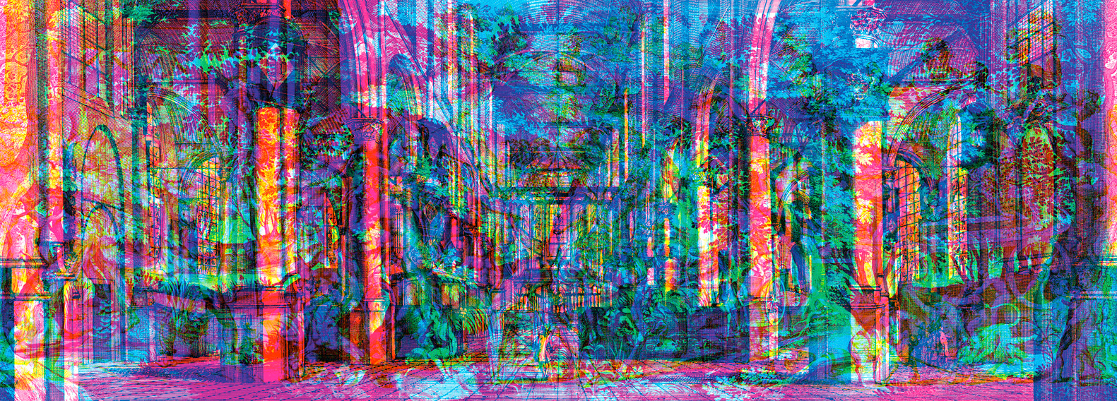 I poster RGB del duo milanese Carnovsky | Collater.al