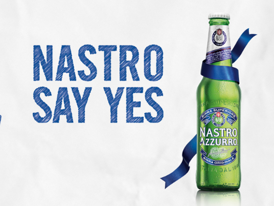 OUTDOOR meet Nastro Azzurro - Opera di Chiara Fazi per NASTRO SAY YES OUTDOOR meet Nastro Azzurro - Opera di Chiara Fazi per NASTRO SAY YES