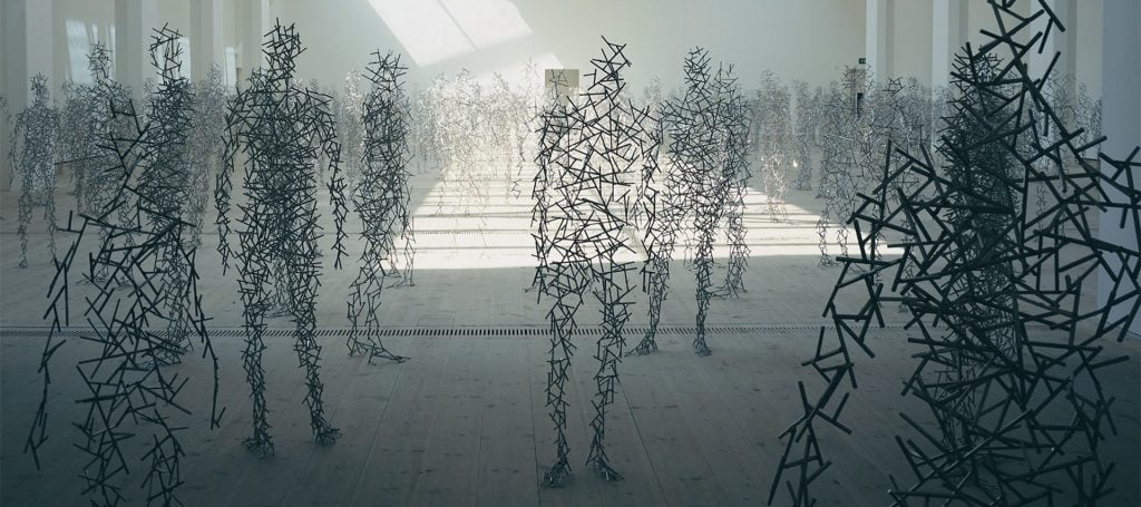 Le sculture antropomorfe di Antony Gormley | Collater.al