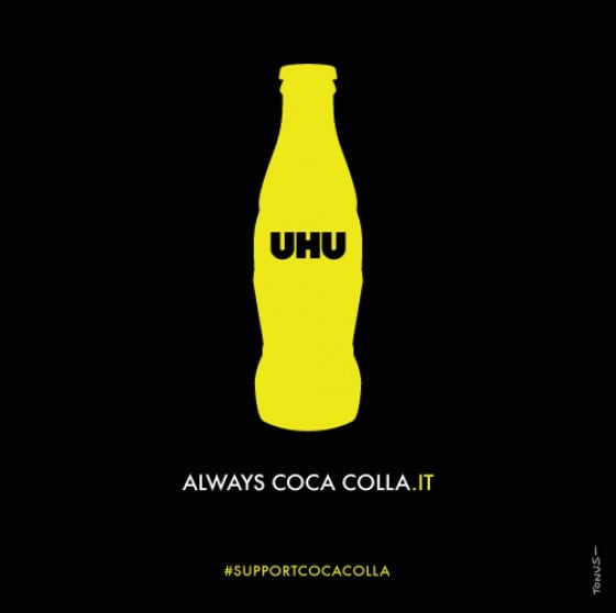 #supportCocaColla #beCollateral