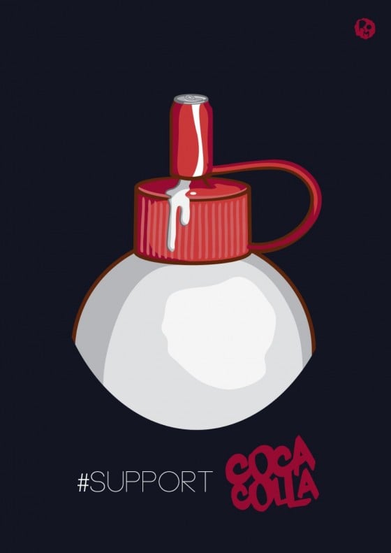 #supportCocaColla #beCollateral