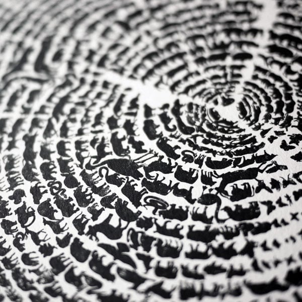 The Tree of Life - Poster sulla tutela dell'habitat animale