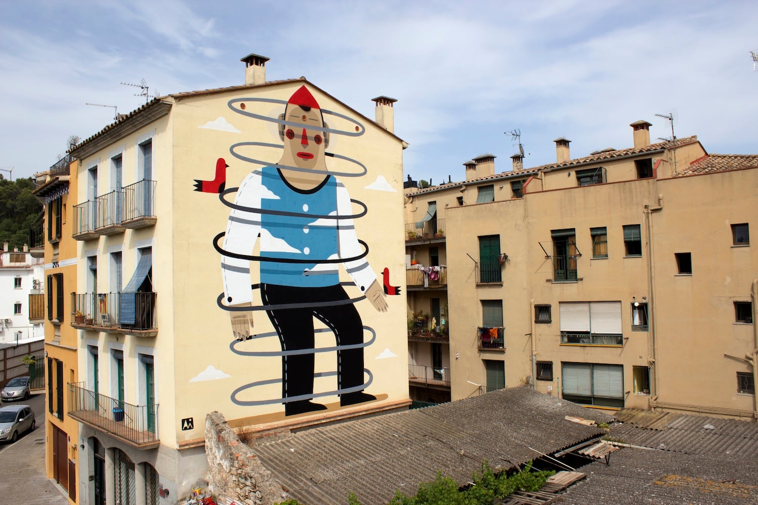 Le street art illustrata di Agostino Iacurci | Collater.al