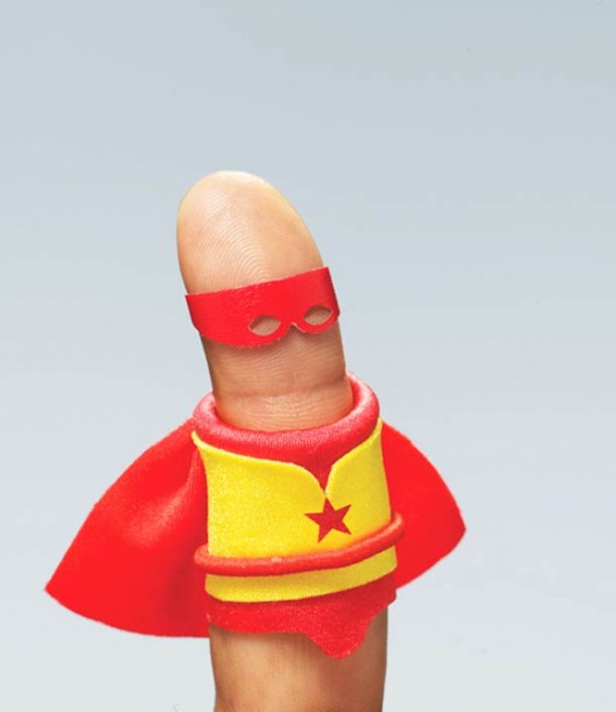 Hero Fingers - Le dita diventano Supereroi