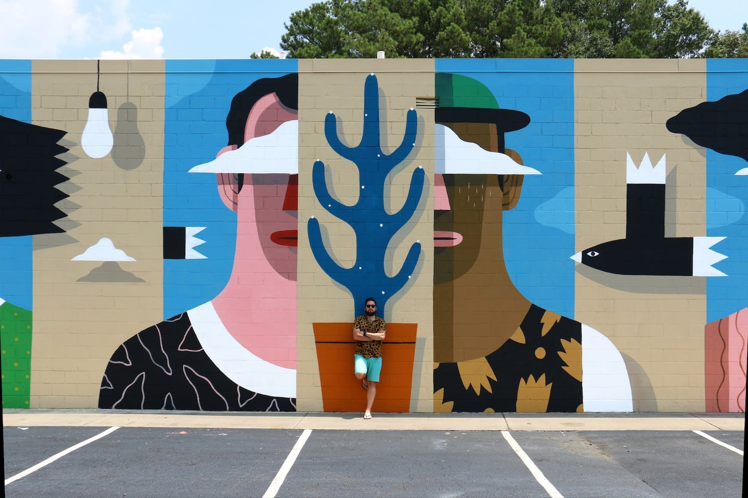 Le street art illustrata di Agostino Iacurci | Collater.al