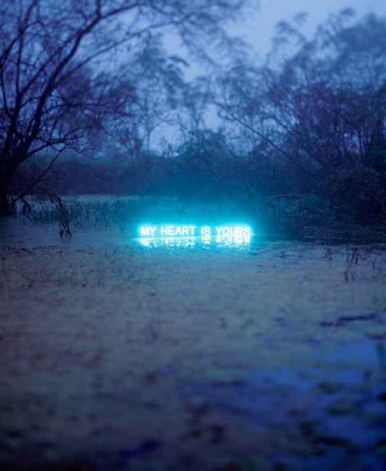 Aporia - Lee Jung - Neon text installations