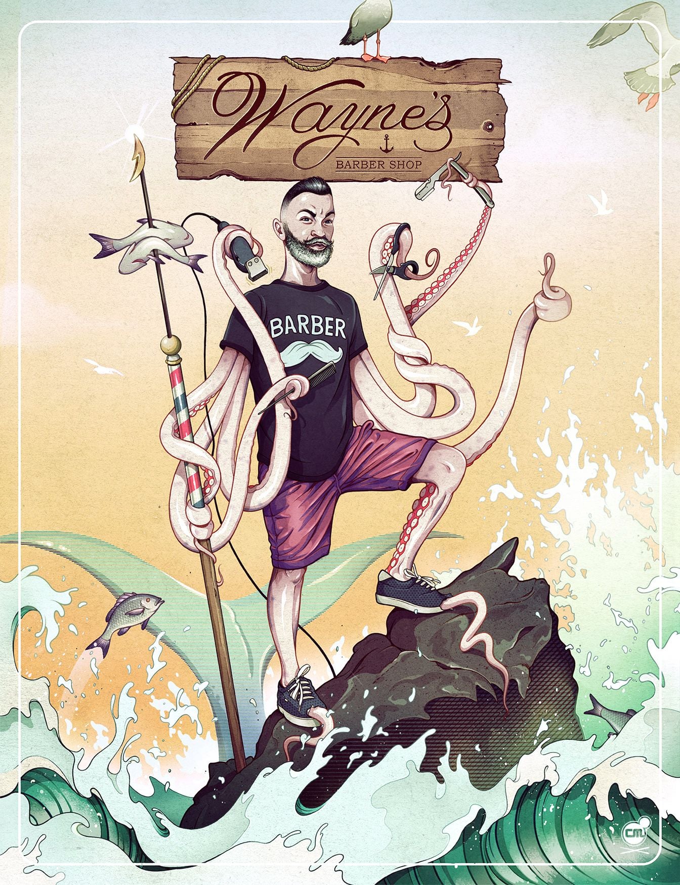 Tra fumetti e graffiti art- il talento eclettico di Chris B. Murray | Collater.al 14