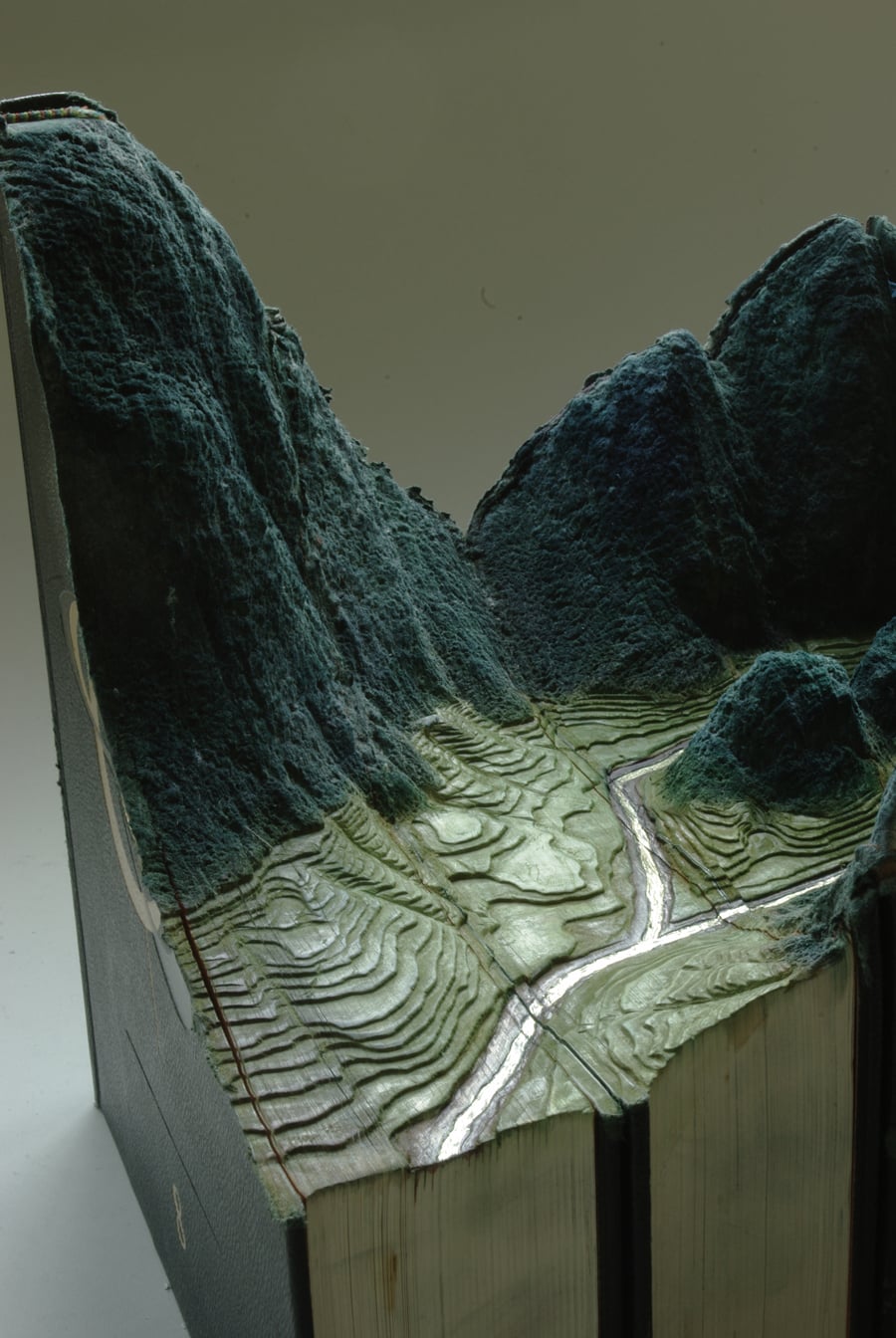 Book Sculptures, i libri trasformati in paesaggi da Guy Laramée | Collater.al