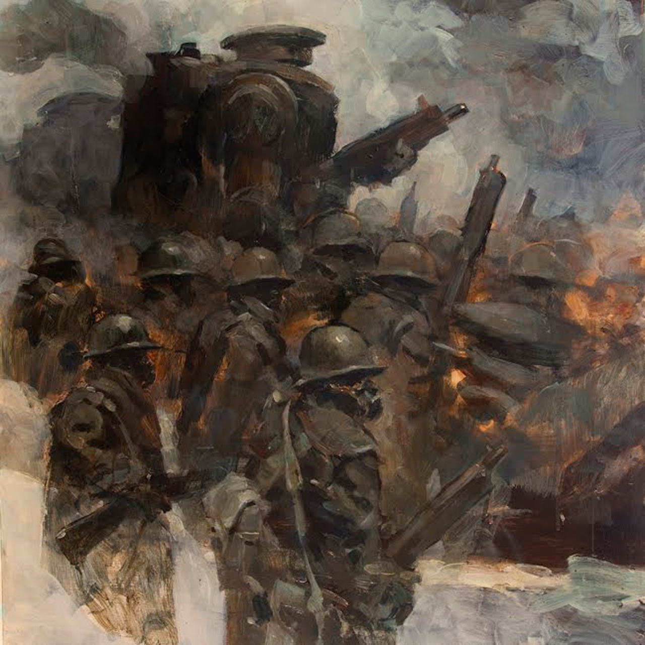 Lo stile espressionista dell'illustratore Ashley Wood | Collater.al