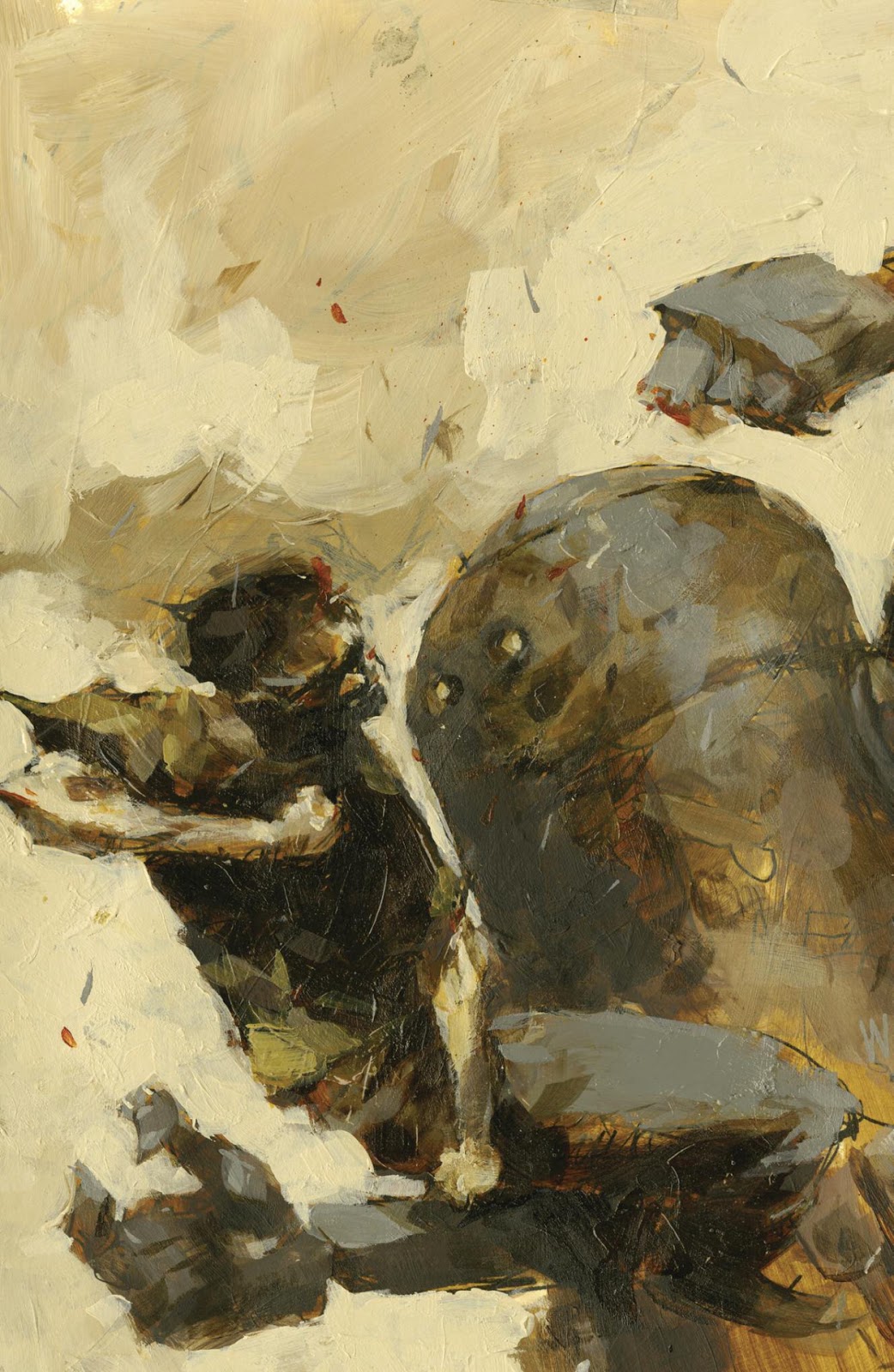 Lo stile espressionista dell'illustratore Ashley Wood | Collater.al