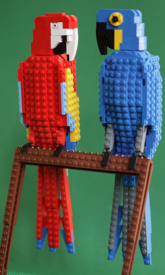 British Birds - Uccelli costruiti con i Lego