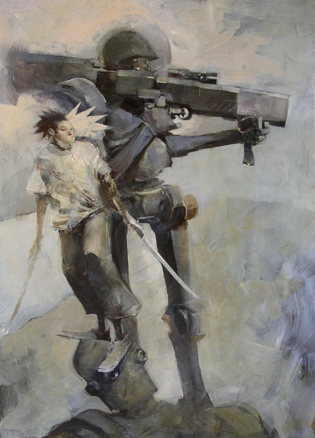 Lo stile espressionista dell'illustratore Ashley Wood | Collater.al