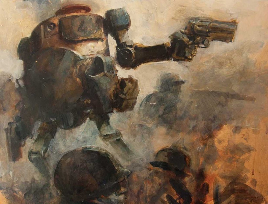 Lo stile espressionista dell'illustratore Ashley Wood | Collater.al