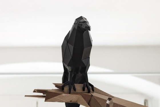 Bartek Elsner - The Paper Stuff - Sculture in cartone