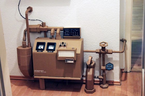 Bartek Elsner - The Paper Stuff - Sculture in cartone