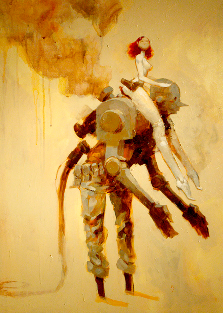 Lo stile espressionista dell'illustratore Ashley Wood | Collater.al