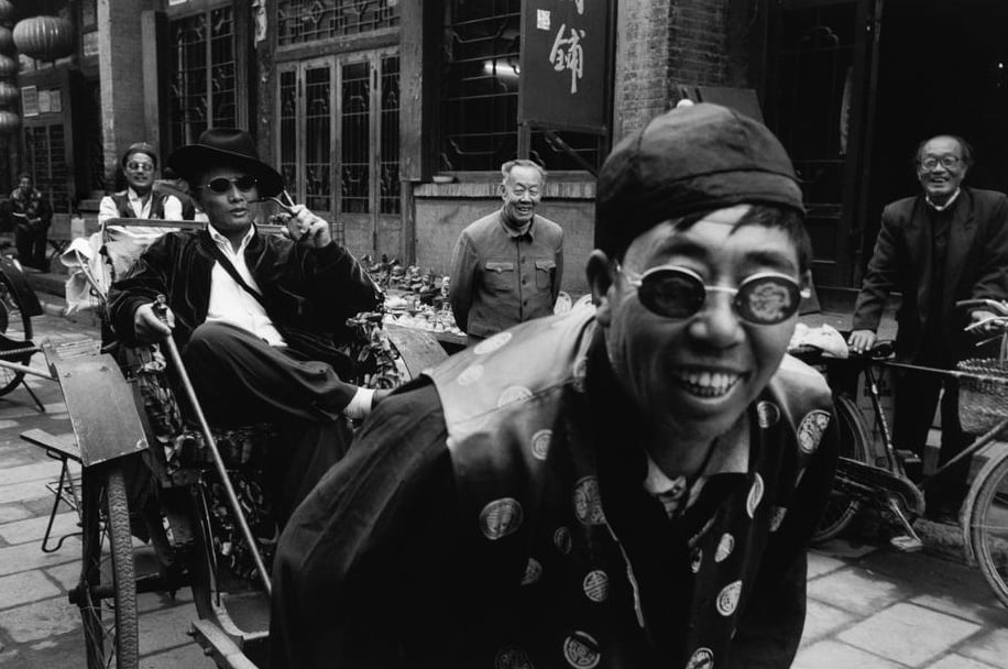 Martine Franck , moglie di Cartier-Bresson - China 2001 Shanxi province City of Pingyao