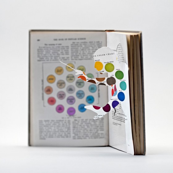 Thomas Allen - Cut Book Illustration -  Opere realizzate con illustrazioni di libri