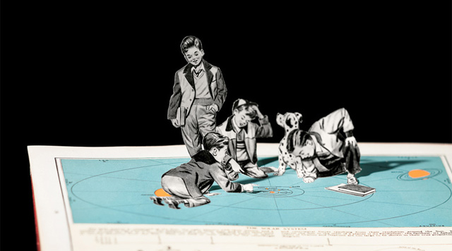 Thomas Allen - Cut Book Illustration - Opere realizzate con illustrazioni di libri