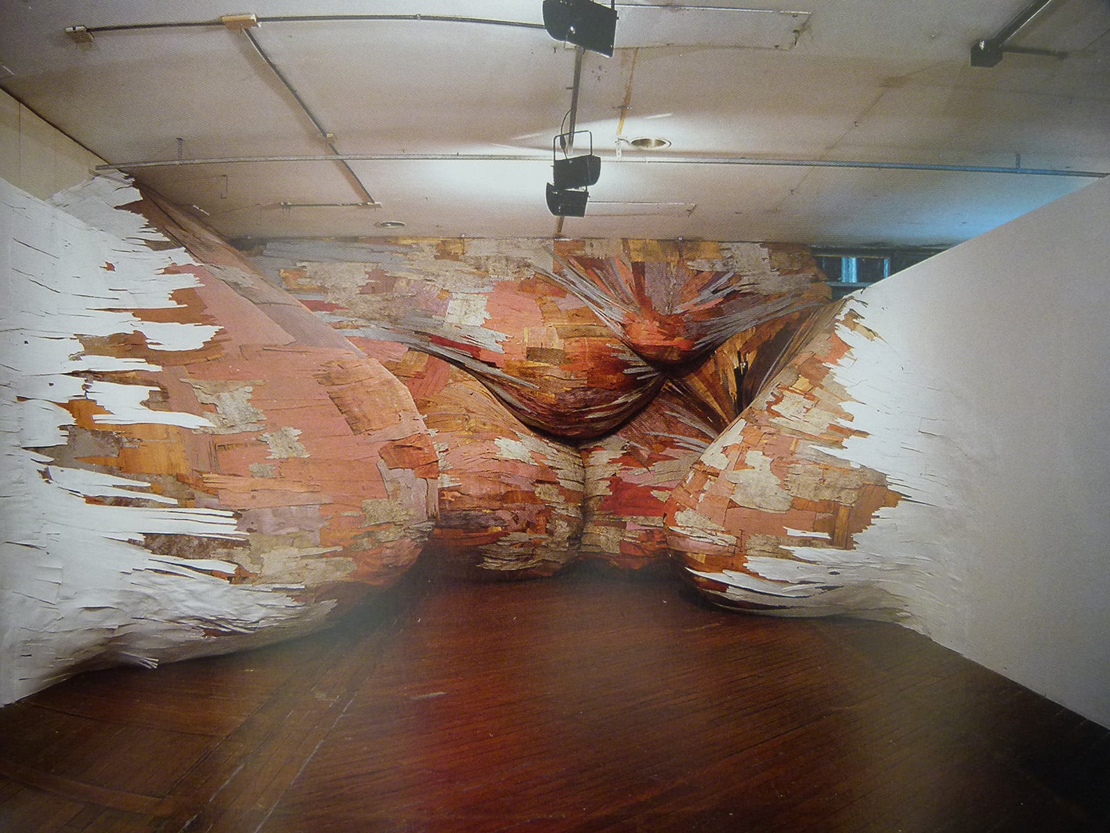 Henrique Oliveira - Installazioni tridimensionali in legno | Collater.al