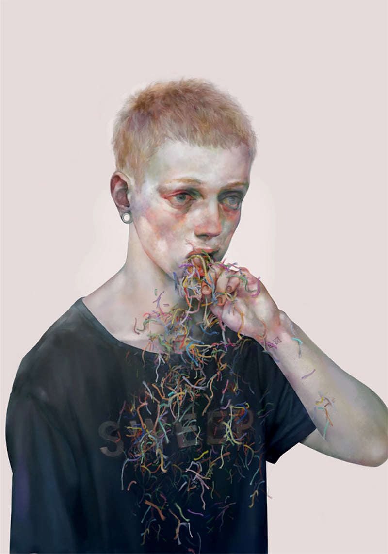 Le illustrazioni dell'artista giapponese YDK Morimoe | Collater.al