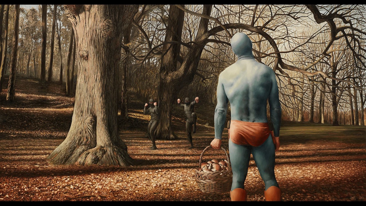 L'anti-supereroe in declino del pittore Andreas Englund | Collater.al