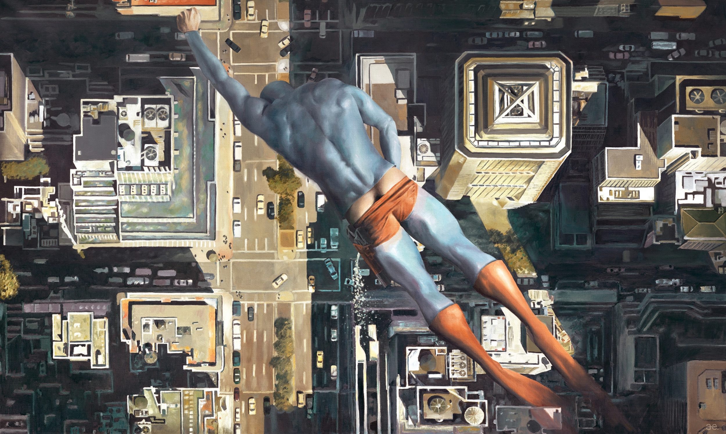 L'anti-supereroe in declino del pittore Andreas Englund | Collater.al