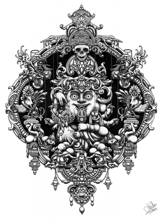 Joe Fenton - Illustratore londinese d'ispirazione orientale
