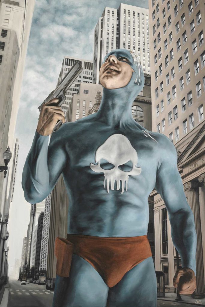 L'anti-supereroe in declino del pittore Andreas Englund | Collater.al