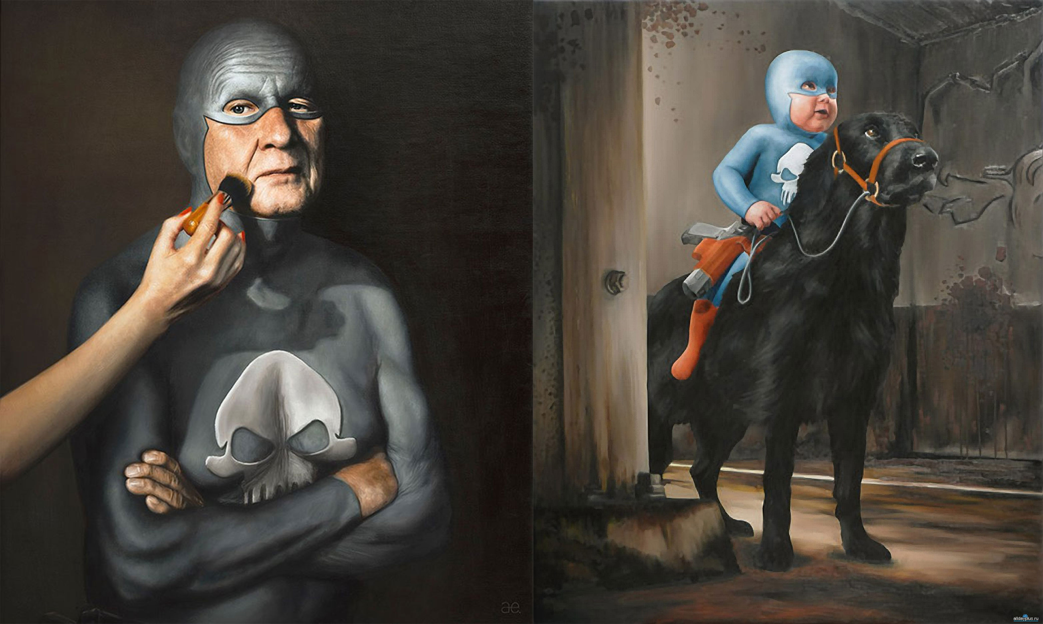 L'anti-supereroe in declino del pittore Andreas Englund | Collater.al