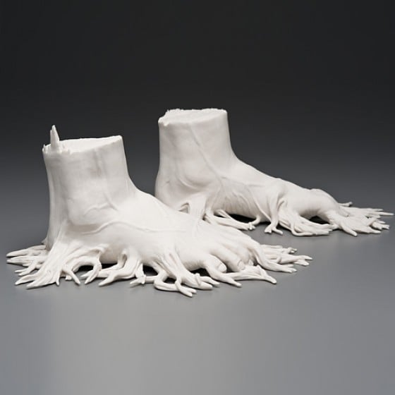 Kate MacDowell - Porcelain Sculptures - Sculture che rappresentano il rapporto tra uomo e natura Kate MacDowell - Porcelain Sculptures - Sculture che rappresentano il rapporto tra uomo e natura