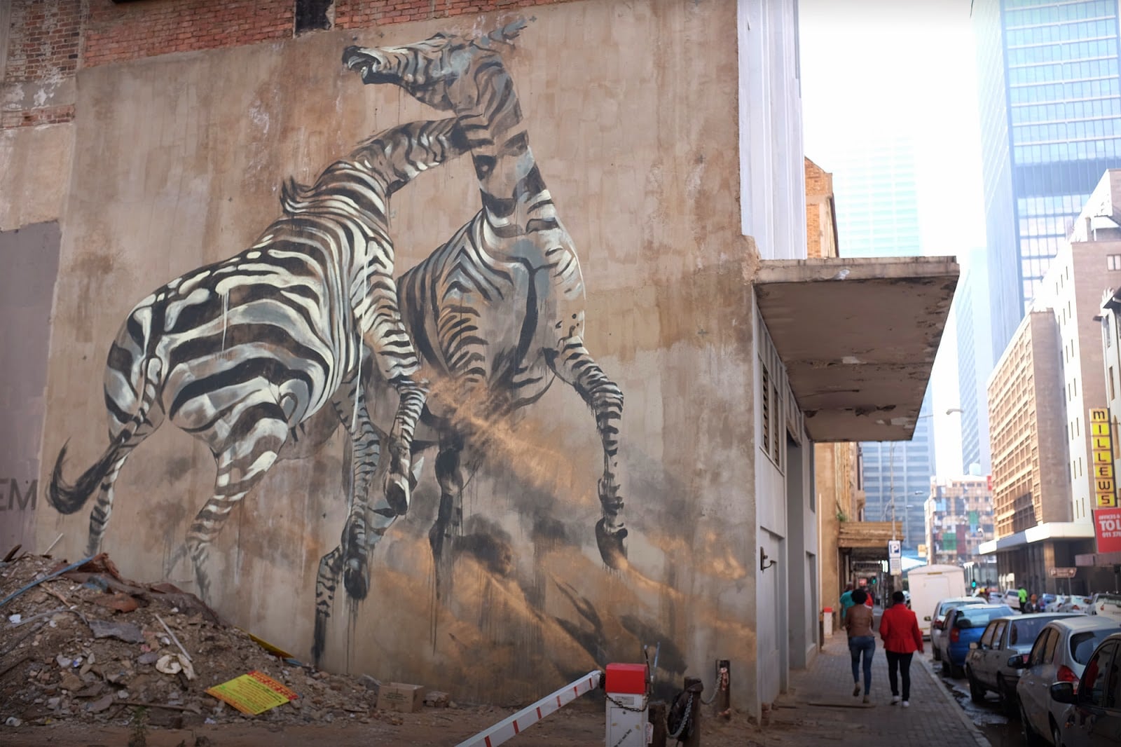 Le opere della street artist sudafricana Faith47 | Collater.al