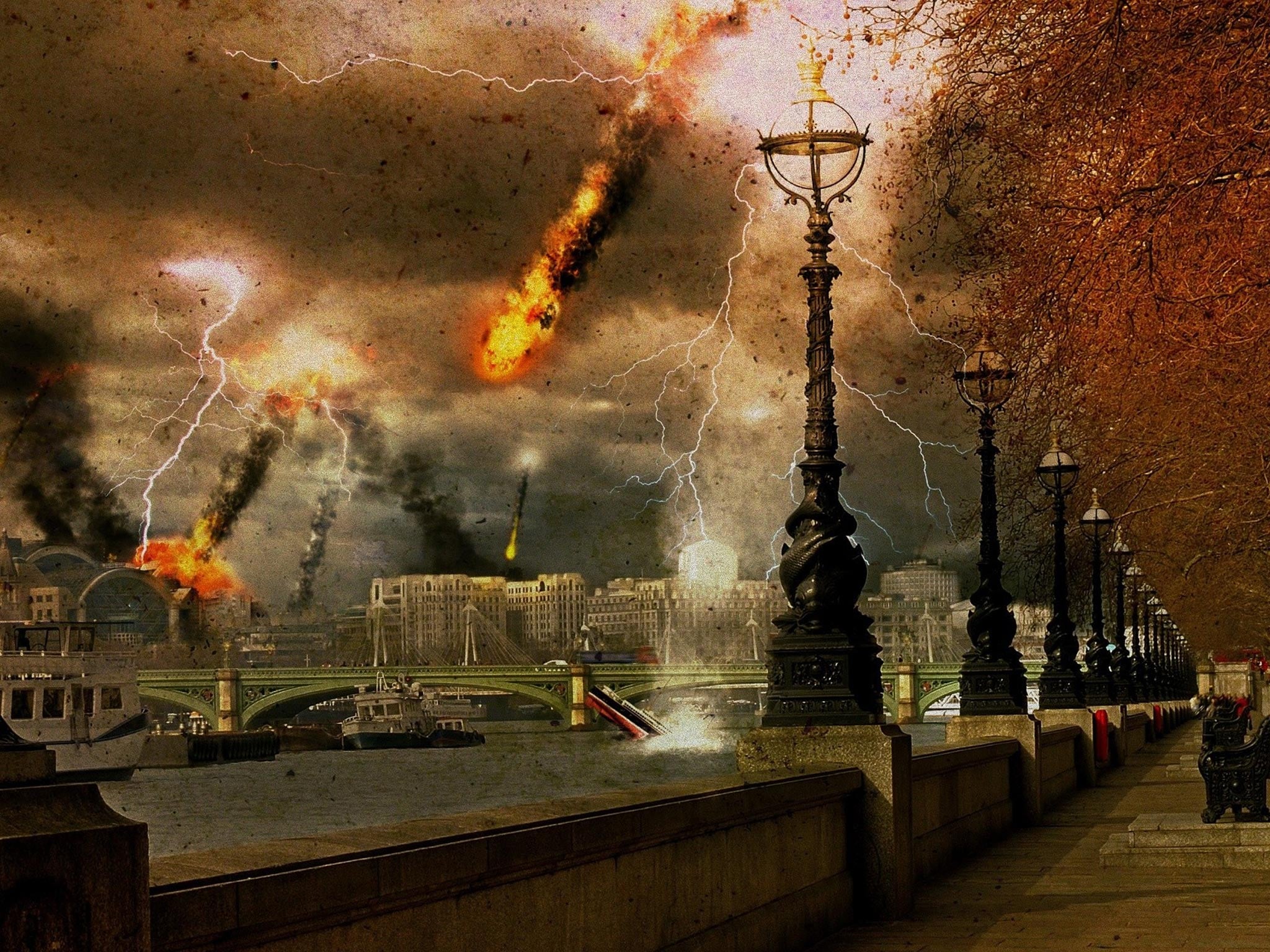 Steve McGhee - Recipe for disaster - Illustrazioni digitali di catastrofi e apocalissi | Collater.al