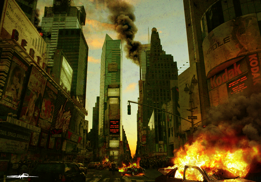 Steve McGhee - Recipe for disaster - Illustrazioni digitali di catastrofi e apocalissi | Collater.al