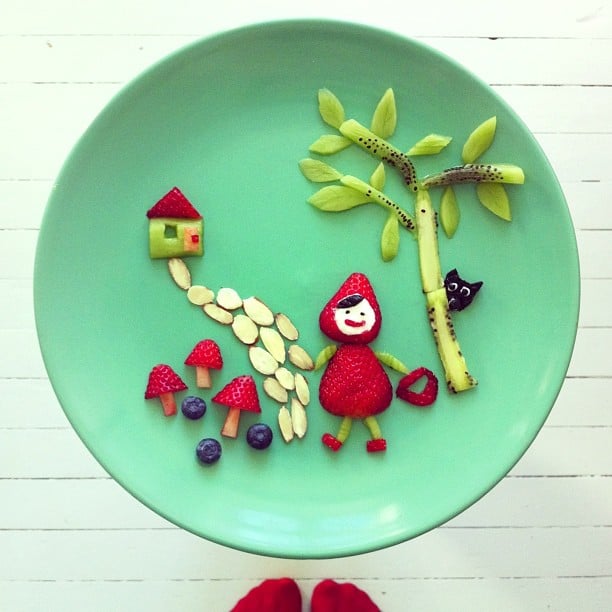Ida Skivenes - Creative Food Art - Creazione realizzate utilizzando il cibo