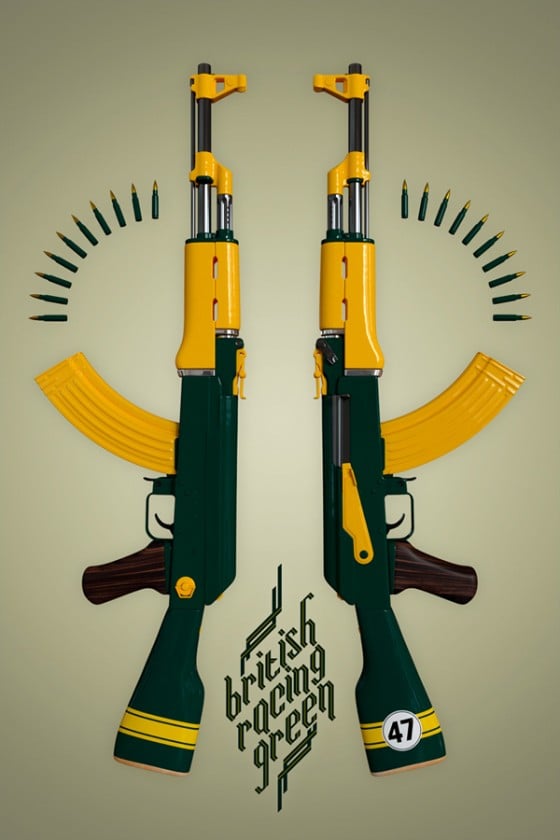 Twelve for haus - AK47 - Poster in serie limitata | Collater.al