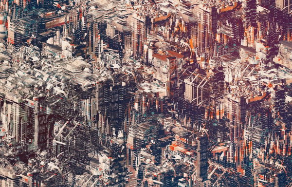Atelier Olschinsky - City Walls e Pixel City - Serie di città illustrate tra architettura e digitale
