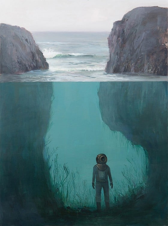 Jeremy Miranda - Pittore americano autore di paesaggi surreali Jeremy Miranda - Pittore americano autore di paesaggi surreali