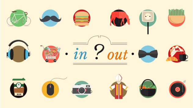 2FACTORY - ARE YOU IN // OR // OUT ? - Video animato sulla moda hipster