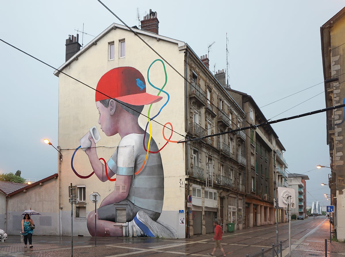 Le diversità sociali nella street art di Julien Malland aka Seth | Collater.al