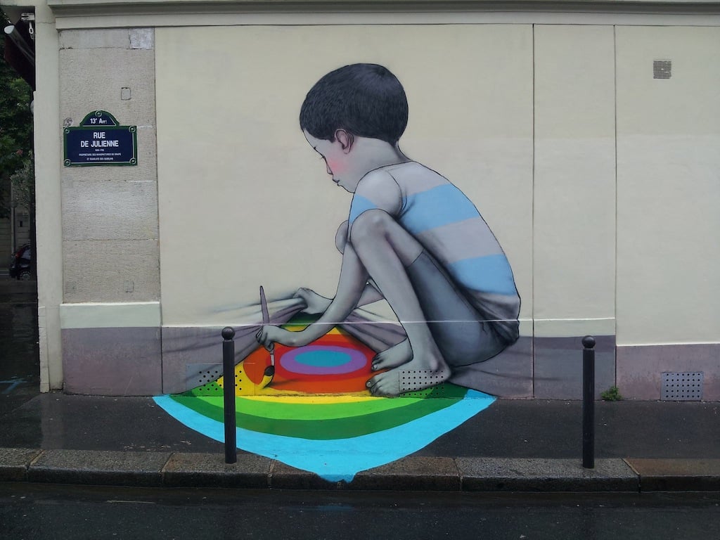 Le diversità sociali nella street art di Julien Malland aka Seth | Collater.al